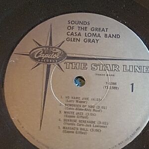 Vintage Vinyl Record - The Star Line